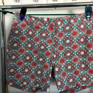 TALBOTS  WOMAN'S MULTI-COLORED SHORTS SIZE 18